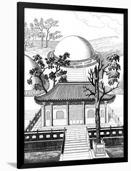 Confucius - Grave-null-Framed Art Print