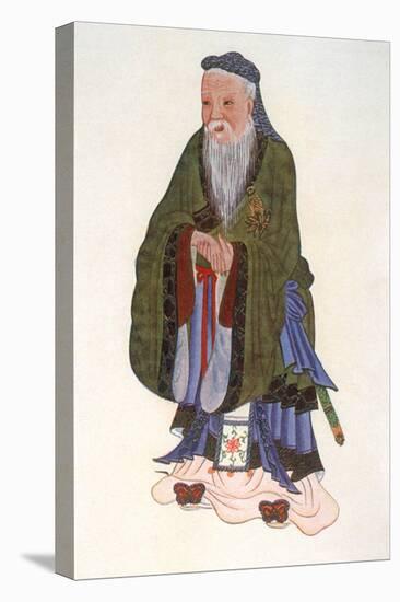 Confucius Known Also as: K'Ung Ch'Iu Chinese Philosopher-null-Stretched Canvas