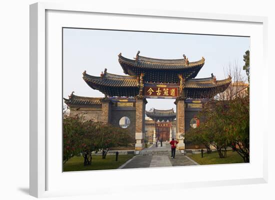 Confucius Temple, City of Jianshui, Yunnan, China, Asia-Bruno Morandi-Framed Photographic Print