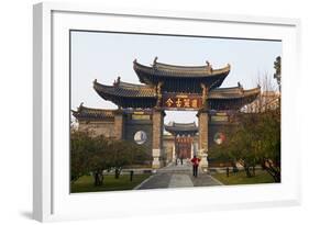 Confucius Temple, City of Jianshui, Yunnan, China, Asia-Bruno Morandi-Framed Photographic Print