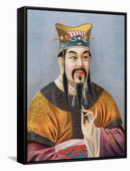 Confucius-Chinese School-Framed Stretched Canvas