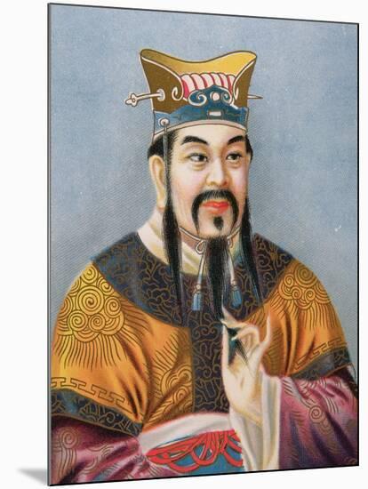 Confucius-Chinese School-Mounted Giclee Print