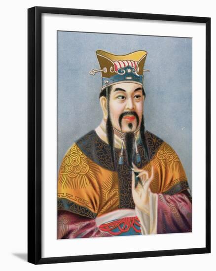 Confucius-Chinese School-Framed Giclee Print