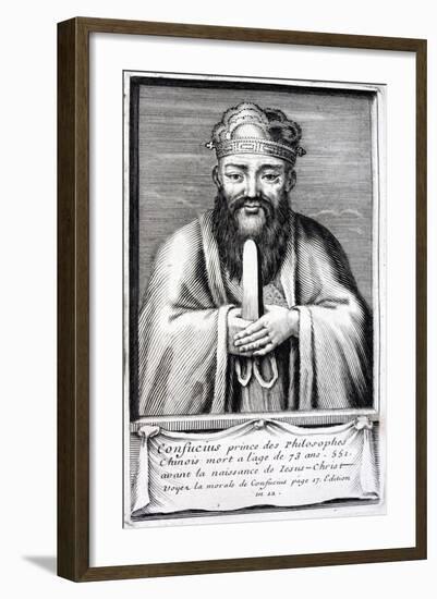 Confucius-null-Framed Giclee Print