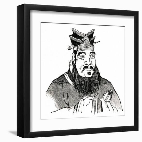 Confucius-null-Framed Art Print