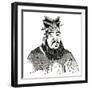 Confucius-null-Framed Art Print