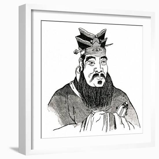 Confucius-null-Framed Art Print