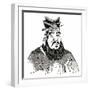 Confucius-null-Framed Art Print