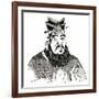 Confucius-null-Framed Art Print