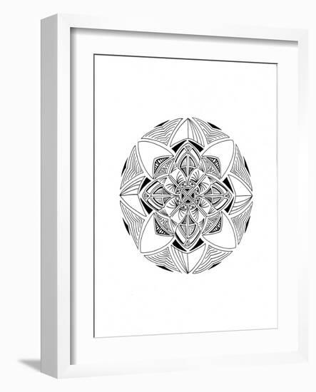 Confusion Mandala-Nicky Kumar-Framed Giclee Print