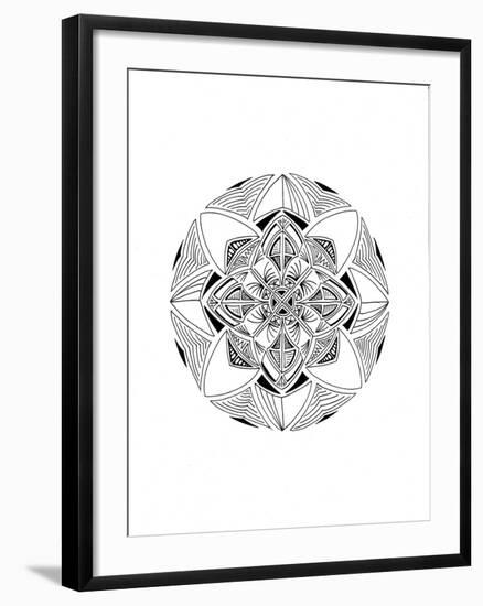 Confusion Mandala-Nicky Kumar-Framed Giclee Print