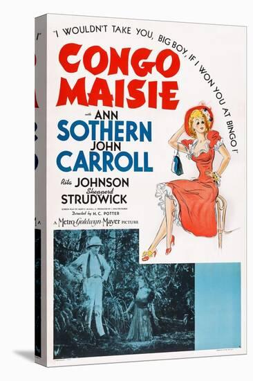 Congo Maisie, John Carroll, Ann Sothern, 1940-null-Stretched Canvas