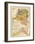 Congo - Panoramic Map-Lantern Press-Framed Art Print