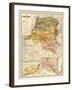 Congo - Panoramic Map-Lantern Press-Framed Art Print