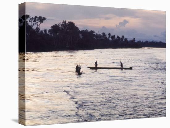 Congo River Near Kisangani, Democratic Republic of Congo (Zaire), Africa-David Beatty-Stretched Canvas