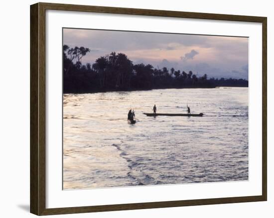 Congo River Near Kisangani, Democratic Republic of Congo (Zaire), Africa-David Beatty-Framed Photographic Print