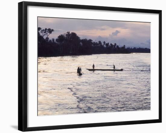 Congo River Near Kisangani, Democratic Republic of Congo (Zaire), Africa-David Beatty-Framed Photographic Print