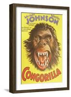 Congorilla-null-Framed Art Print