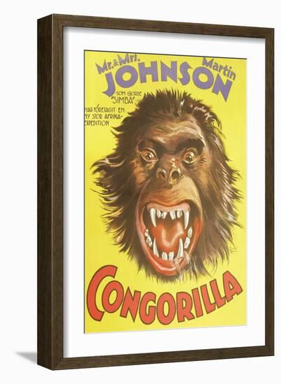 Congorilla-null-Framed Art Print