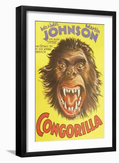 Congorilla-null-Framed Art Print