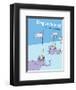 Congratulations (blue)-Theodor (Dr. Seuss) Geisel-Framed Art Print