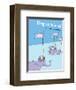 Congratulations (blue)-Theodor (Dr. Seuss) Geisel-Framed Art Print