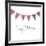 Congratulations Bunting-Elizabeth Rider-Framed Giclee Print