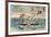 Congratulations on Maritime Security for All Eternity-Kyosai Kawanabe-Framed Giclee Print