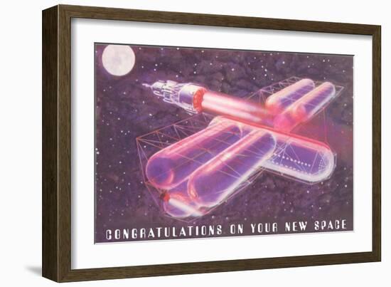 Congratulations on Your New Space-null-Framed Art Print