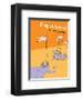 Congratulations (orange)-Theodor (Dr. Seuss) Geisel-Framed Art Print