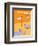 Congratulations (orange)-Theodor (Dr. Seuss) Geisel-Framed Art Print