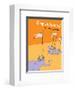 Congratulations (orange)-Theodor (Dr. Seuss) Geisel-Framed Art Print