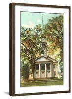 Congregational Church, Guilford, Connecticut-null-Framed Art Print