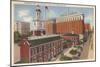 Congress and Independence Hall, Philadelphia, Pennsylvania-null-Mounted Art Print