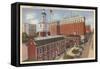 Congress and Independence Hall, Philadelphia, Pennsylvania-null-Framed Stretched Canvas