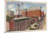 Congress and Independence Hall, Philadelphia, Pennsylvania-null-Mounted Art Print