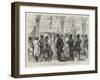 Congress at Berlin, Lord Beaconsfield Leaving the Kaiserhof Hotel to Attend the Congress-Charles Robinson-Framed Giclee Print