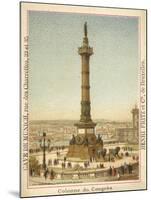 Congress Column, Brussels-null-Mounted Giclee Print