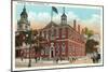 Congress Hall, Philadelphia, Pennsylvania-null-Mounted Art Print
