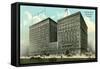 Congress Hotel and Annex, Chicago-null-Framed Stretched Canvas