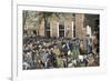 Congress Leaving Independence Hall to the First Reading of the Declaration of Independence, c.1776-null-Framed Giclee Print