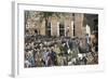 Congress Leaving Independence Hall to the First Reading of the Declaration of Independence, c.1776-null-Framed Giclee Print