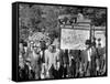 Congress of Racial Equality Marches in Memory of Birmingham Youth-Thomas J^ O'halloran-Framed Stretched Canvas