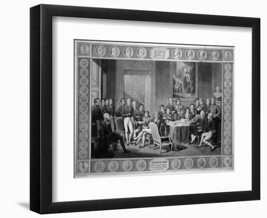 Congress of Vienna, 1814-15-Jean-Baptiste Isabey-Framed Giclee Print