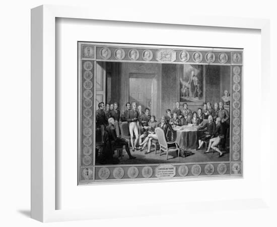 Congress of Vienna, 1814-15-Jean-Baptiste Isabey-Framed Giclee Print