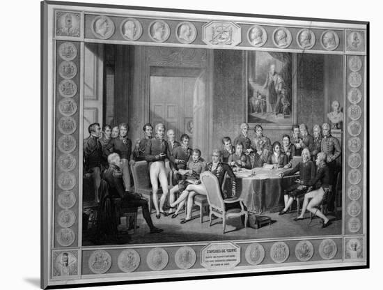 Congress of Vienna, 1814-15-Jean-Baptiste Isabey-Mounted Giclee Print