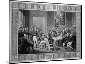 Congress of Vienna, 1814-15-Jean-Baptiste Isabey-Mounted Giclee Print
