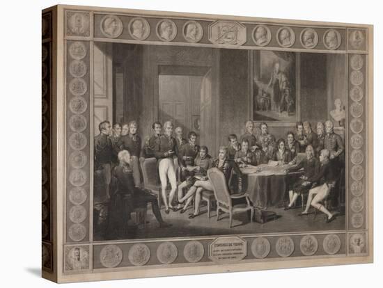 Congress of Vienna, Plenipotentiary Session, 1819-Jean-Baptiste Isabey-Stretched Canvas