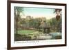 Congress Spring Park, Saratoga, New York-null-Framed Premium Giclee Print