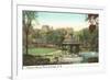 Congress Spring Park, Saratoga, New York-null-Framed Art Print